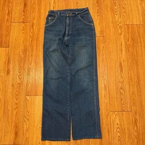 Lee Men's Jeans Faded 70s Denim Straight Blue Dark Measures 28x28